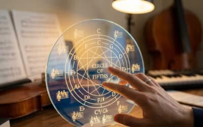 Trouver les accords d’une chanson avec le cycle des quintes