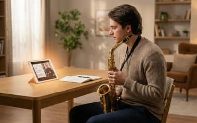 Choisir ses cours de saxophone jazz en ligne