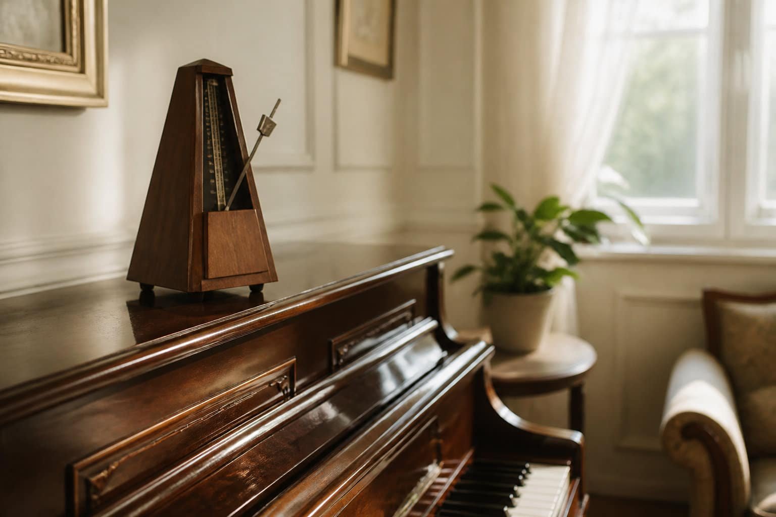 De l'imitation technique au déploiement d'un langage musical personnel